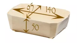 Barquette Panibois Le Prince 140x95x50mm